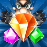 jewel blast match 3 game logo b