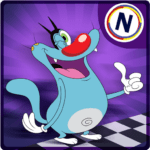 oggy go world of racing the official game