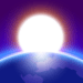 3d earth real earth image and space