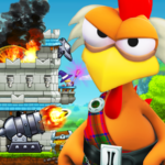 CRAZY CHICKEN strikes back Logo