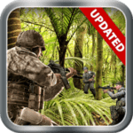 Commando Adventure Shooting Logo