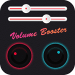 Extra Volume Booster Loud Music Logo