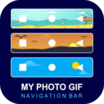 My Photo GIF Navigation Bar