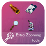 Telescope Microscope Magnifying Glass Simulation