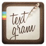 Textgram write on photos