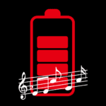 battery charge sound alert