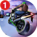 burning asphalt moto