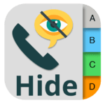 hide phone number contacts