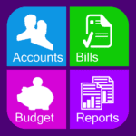 home budget manager with sync