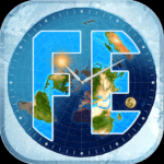 flat earth sun moon zodiac clock