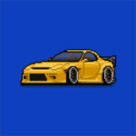 Pixel Car Racer Logo2