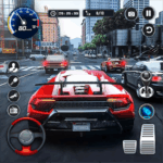 Real Car Driving Race City 3D Logo