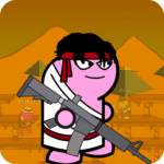 Gun Fight One Stickman Jump Combat Game 1