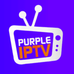 IPTV Smart Purple Player No Ads Logo