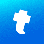 Texty Text on Photo Logo