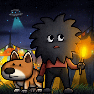 Woolly Boy and the Circus Logo