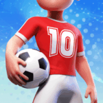 Free Kick Football Strike Logo