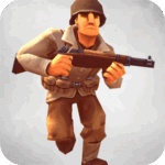 Mighty Army World War 2 Logo