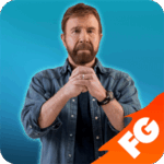 Nonstop Chuck Norris Android Games 2019 Logo