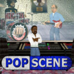 Popscene Music Industry Sim Logo 2