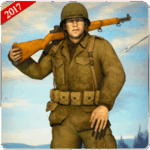 World War 2 WW2 Secret Agent FPS Logo