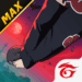 free fire max x naruto