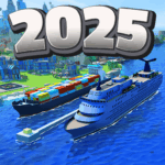 sea port cargo boat tycoon