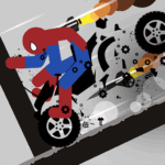 ragdoll hero dismounting fly