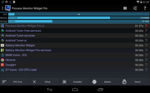 3C Process Monitor Pro 3.0.1 Apk for Android 5