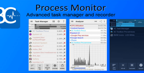 3C Process Monitor Pro 3.0.1 Apk for Android 1 3c process monitor pro cover