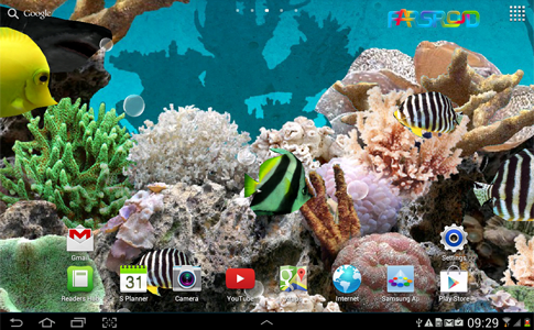 3d aquarium live wallpaper pro android cover