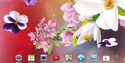 3d flowers live wallpaper cover