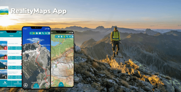 RealityMaps: ski, hike, bike 0.1.9.250217 Apk for Android 1 3d map with ski cover