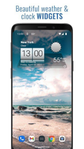 3D Sense Clock & Weather 7.16.1 Apk for Android 1