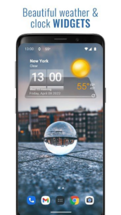 3D Sense Clock & Weather 7.16.1 Apk for Android 2