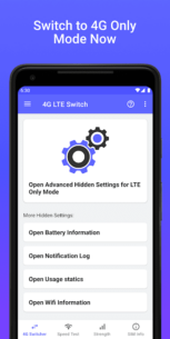 4G LTE Network Switch – Speed 1.7.5 Apk for Android 1