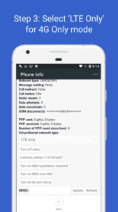 4G LTE Only Mode 2.7.4 Apk + Mod for Android 3