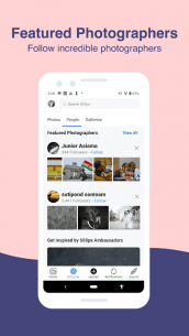 500px – Photo Sharing & Photography Community (PREMIUM) 6.6.1 Apk for Android 2