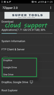 7Zipper 2.0 – Local and Cloud  2.9.51 Apk for Android 2