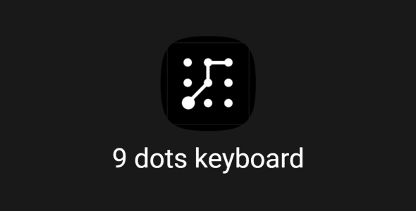 9 dots keyboard cover