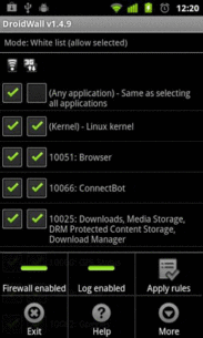 Android Firewall  2.3.5 Apk for Android 3