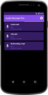 Audio Recorder PRO 1.4.0 Apk for Android 2