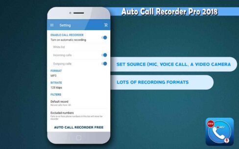 Auto Call Recorder Pro 2018 1.0 Apk for Android 5