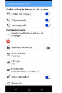 Automatic Calls Recorder Pro 4.4 Apk for Android 3