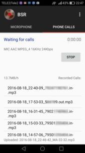 Background Sound Recorder  2.48 Apk for Android 7