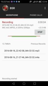 Background Sound Recorder  2.48 Apk for Android 8