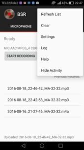 Background Sound Recorder  2.48 Apk for Android 1