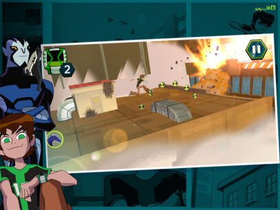 Ben 10: Undertown Chase  1.1 Apk + Mod + Data for Android 2