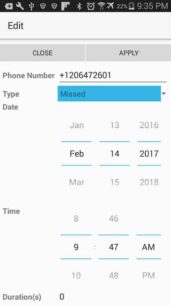 Call Log Manager Pro  1.3 Apk for Android 2