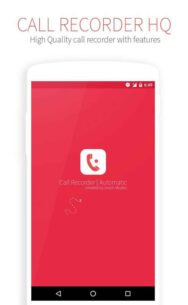 Call Recorder HQ Version  1.0 Apk for Android 1